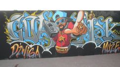 Najlepsze graffiti na Gdańsk Dźwiga Muzę