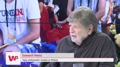 #dziejesienazywo: Szewach Weiss: nie zgodziłbym się na łącznie rocznicy powstania w getcie z apelem smoleńskim