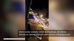 Dwie osoby ranne w eksplozji w Budapeszcie
