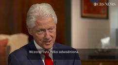 Clinton o zasłabnięciu żony: "Ma się dobrze. Podjęła decyzję, by przerwać kampanię na dzień"