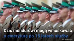 Służby mundurowe bez przywilejów emerytalnych?