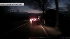 "Zielona kula ognia"na włoskim niebie