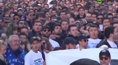 Kibic stracił oko w starciach z policją. Tysiące fanów Bastii protestowało na Korsyce