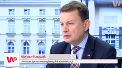 #dziejesienazywo: Mariusz Błaszczak o nowej ustawie o policji