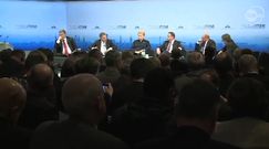 Debata na temat bezpieczeństwa z udziałem prezydenta Andrzeja Dudy w Monachium