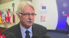 Waszczykowski o liście senatorów USA