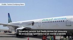 Eksplozja na pokładzie samolotu pasażerskiego