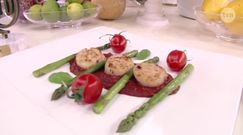 Łosoś z kaszą jaglaną 