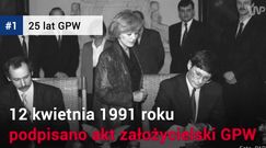 Warszawska giełda skończyła 25 lat