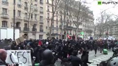 Protesty studentów w Paryżu