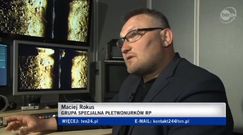 Ludzkie ciało na sonogramie dna Warty. Obraz zarejestrowano kilometr od miejsca zaginięcia Ewy Tylman