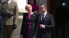 Duda: "Grupujemy się pod barwami flagi tak jak rycerstwo polskie"