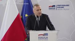 Grzegorz Schetyna na konwencji KE. "Kolaboranci i Wehrmacht"