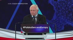 Jarosław Kaczyński na konwencji PiS. "Niemieckie proszki lepiej piorą"