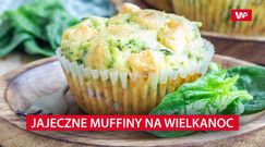 Jajeczne muffiny na Wielkanoc