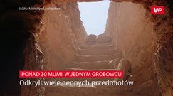 30 mumii starożytnych Egipcjan. Wśród nich ciała dzieci