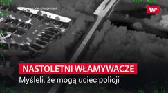 Nastoletni włamywacze. Myśleli, że mogą uciec policji