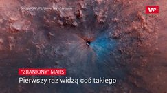 "Zraniony" Mars. Naukowcy twierdzą, że widzą coś takiego po raz pierwszy