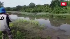 Poszli na ryby. Na ich zdobycz czekało coś jeszcze