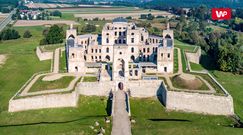 Ruiny największego zamku w Polsce