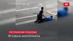 Chciał porazić przestępcę. Coś poszło nie tak