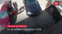 Ale refleks! Nagranie z monitoringu robi wrażenie