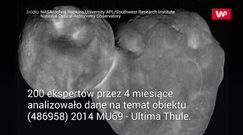 Nowe informacje na temat Ultima Thule. Jedyny taki obiekt znany ludzkości