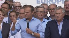 Tusk atakuje PiS. "Gwałcili konstytucję, niszczyli polskie sądy"