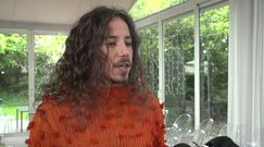 Michał Szpak: "Przed koncertem wyrzucam wszystkich z garderoby. To jest czas tylko dla mnie"