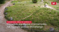 Niezwykłe starożytne cmentarzysko. Tak wygląda polskie Stonehenge