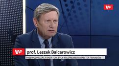 Leszek Balcerowicz odpowiada Elżbiecie Rafalskiej ws. 500+
