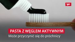 Pasta z aktywnym węglem. Eksperci ostrzegają przed jej używaniem