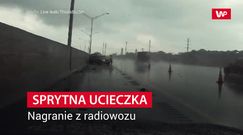 Sprytna ucieczka. 30-latek musiał myśleć szybko