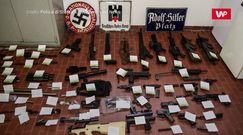 Policja przejęła potężny arsenał. Zobacz nagranie