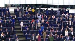 Incydent w PE. Polscy europosłowie nawet nie wstali