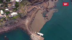 Po wybuchu wulkanu. Nagranie z drona
