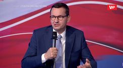 Premier Mateusz Morawiecki mówił o "wylosowanych numerkach". Rozbawił całą salę