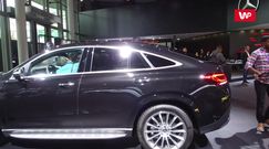 Frankfurt 2019: Mercedes GLE coupe. Niemcy rozszerzają gamę SUV-ów