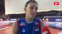 Mistrzostwa Europy siatkarek. Tijana Bosković: Tureccy kibice byli niesamowici. Bardzo trudno się grało.