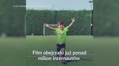 #dziejesiewsporcie: ten film bije rekordy popularności w sieci. Zobacz jak synek Messiego naśladuje cieszynkę po golach taty