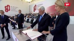 1 września. Wiceprezydent USA Mike Pence w Polsce