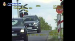 Dolnośląskie. Policja z Wrocławia pokazała nagranie z przejazdu w Nowej Wsi Kąckiej