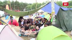 Pol'and'Rock Festival 2019. Nagi mężczyzna napadł na policjanta. Jesteśmy w Kostrzynie nad Odrą