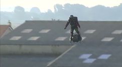 Franky Zapata przeleciał nad kanałem La Manche