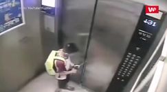 Dziecko samo w windzie. To musiało się tak skończyć