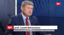 Balcerowicz o tłumaczeniach Piotrowicza ws. lotów z Kuchcińskim. Ostro