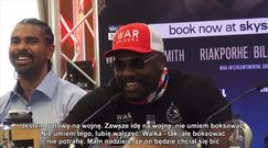 Boks. Chisora - Szpilka. Brytyjczyk gotowy na wojnę. "Mam nadzieję, że nie będzie uciekał"