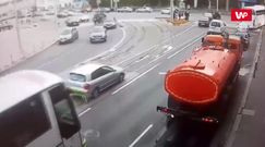 Wystrzeliła jak z procy. Nagranie wypadku w Kaliningradzie