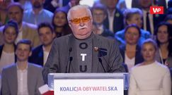 Konwencja KO. Lech Wałęsa o powodach przegranej KO: nie słuchacie mnie