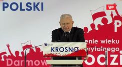 Konwencja PiS w Krośnie. Jarosław Kaczyński: Polska została zrabowana
